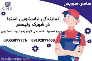 نمایندگی لباسشویی اسنوا در شهرک ولیعصر 1